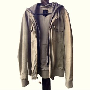 Guess Leather/PU Hoodie M